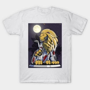 the cyberpunk simba T-Shirt